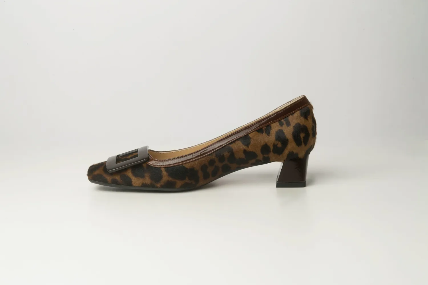 Matteo Pitti escarpin léopard taupe cavallino