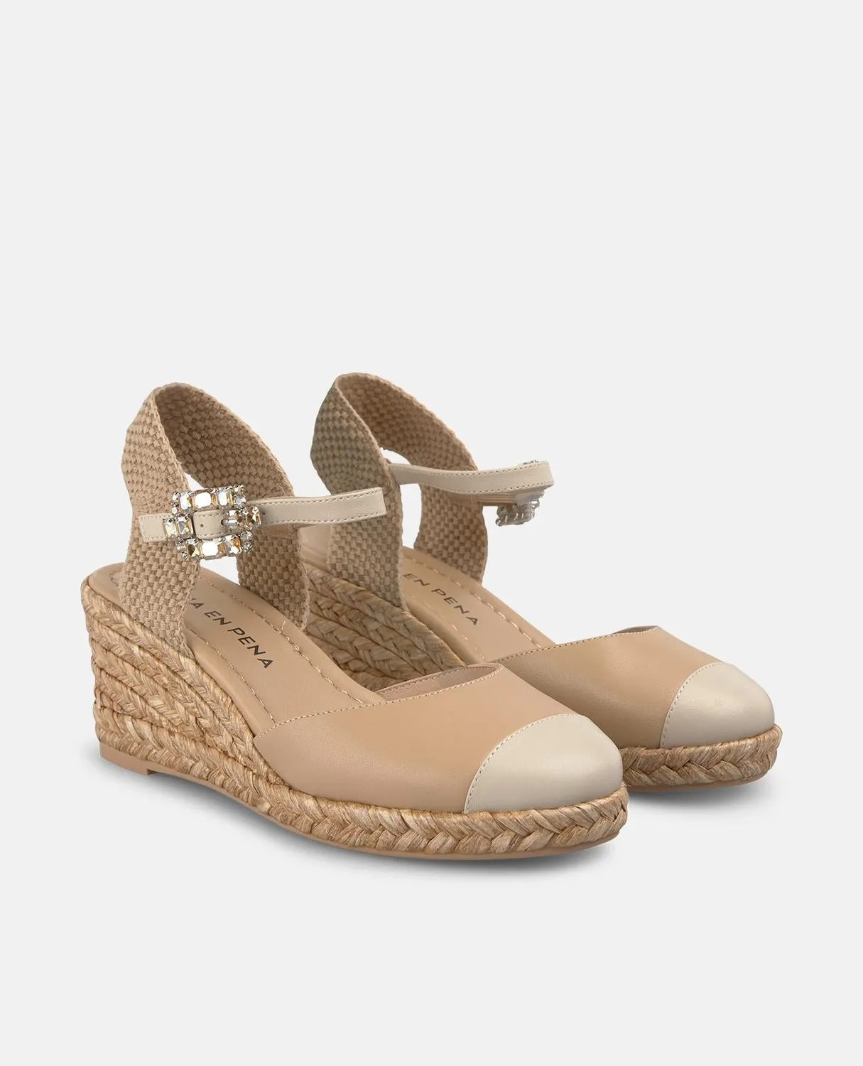 Alma en Pena V265694 espadrilles sable 6,5 cm