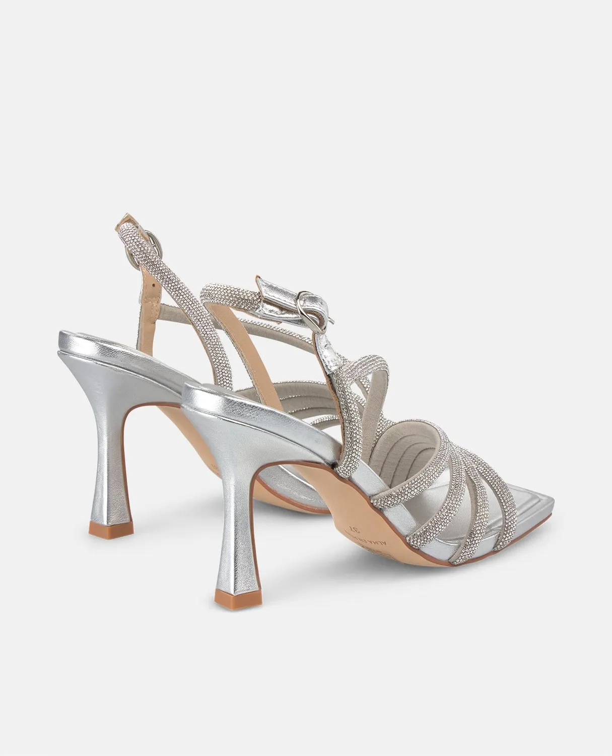 Alma en Pena V250837 sandales talon 9 cm argent strass