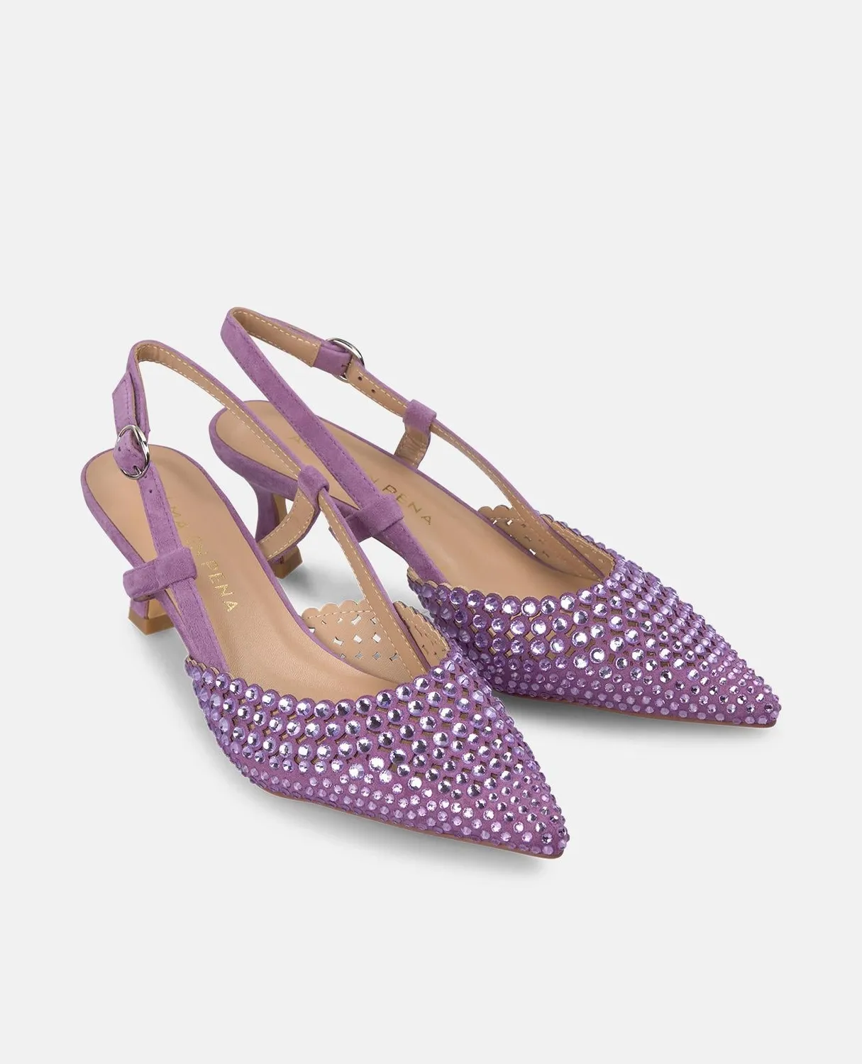 Alma en Pena V250662 escarpins violets 6 cm