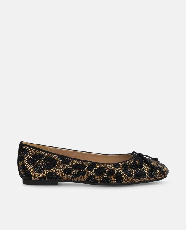 Alma en Pena I250158 ballerines noires à strass