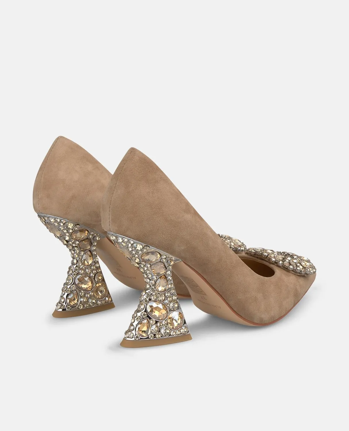 Alma en Pena I250422 escarpins camel talon 8 cm