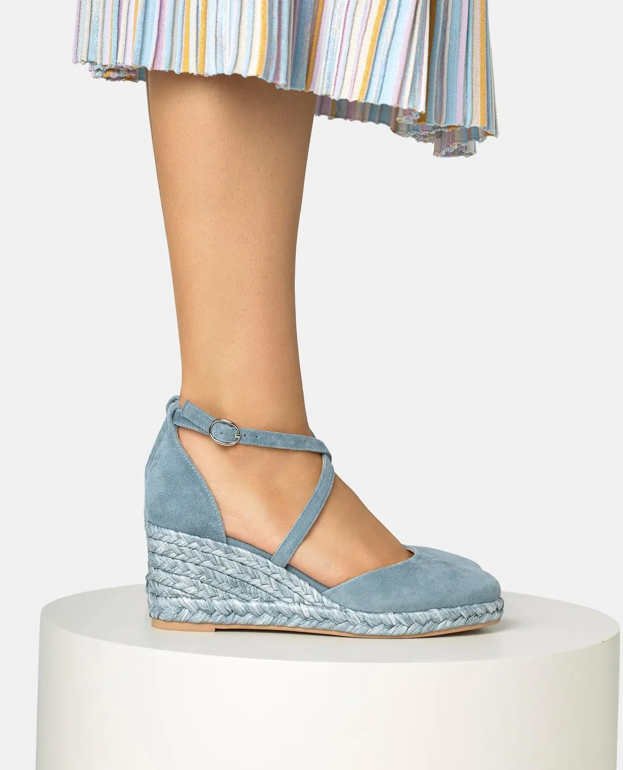 Alma en Pena V265690 espadrilles compensées jeans