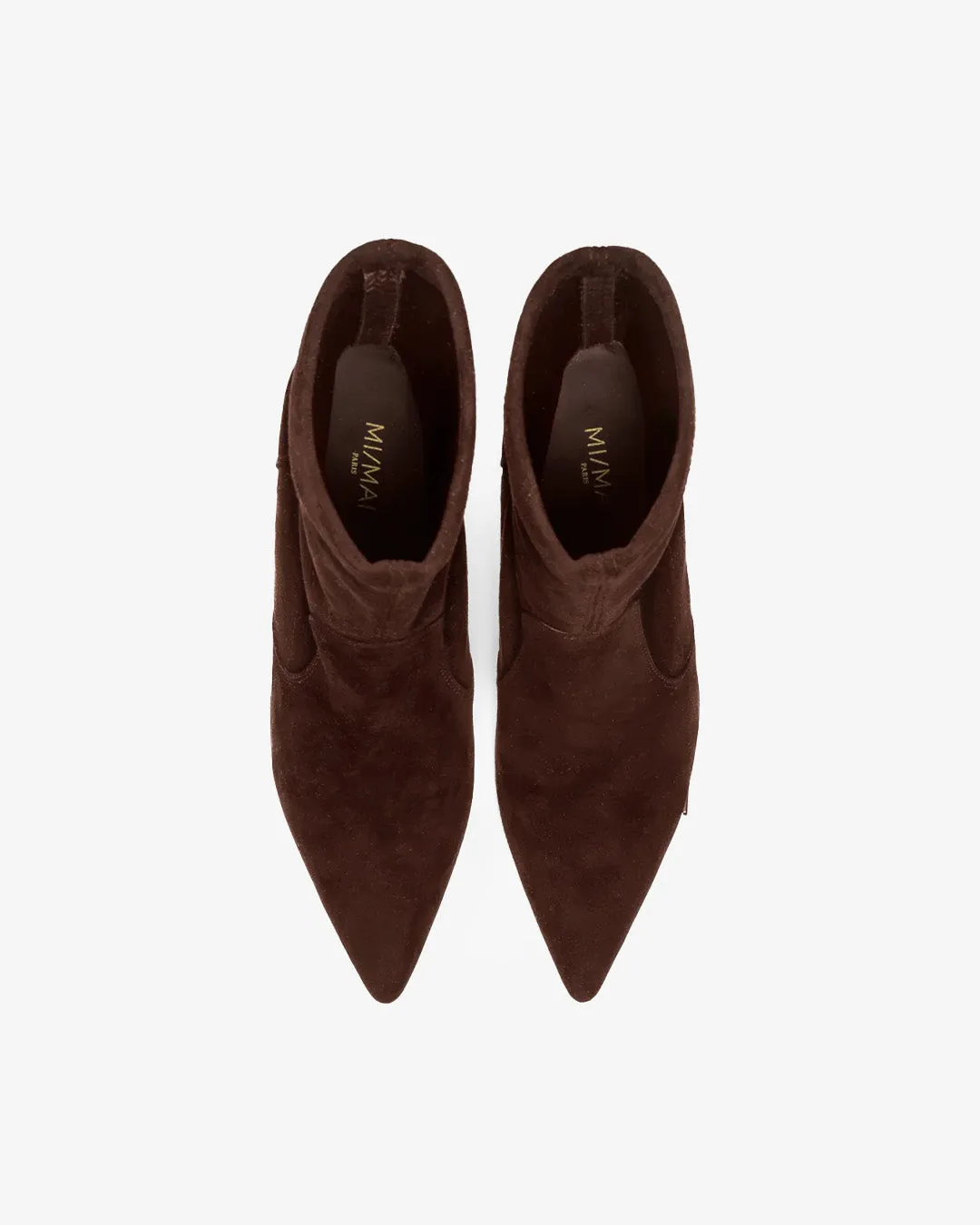 Mi/Mai Ophelia Low Chocolate bottines talon 5 cm