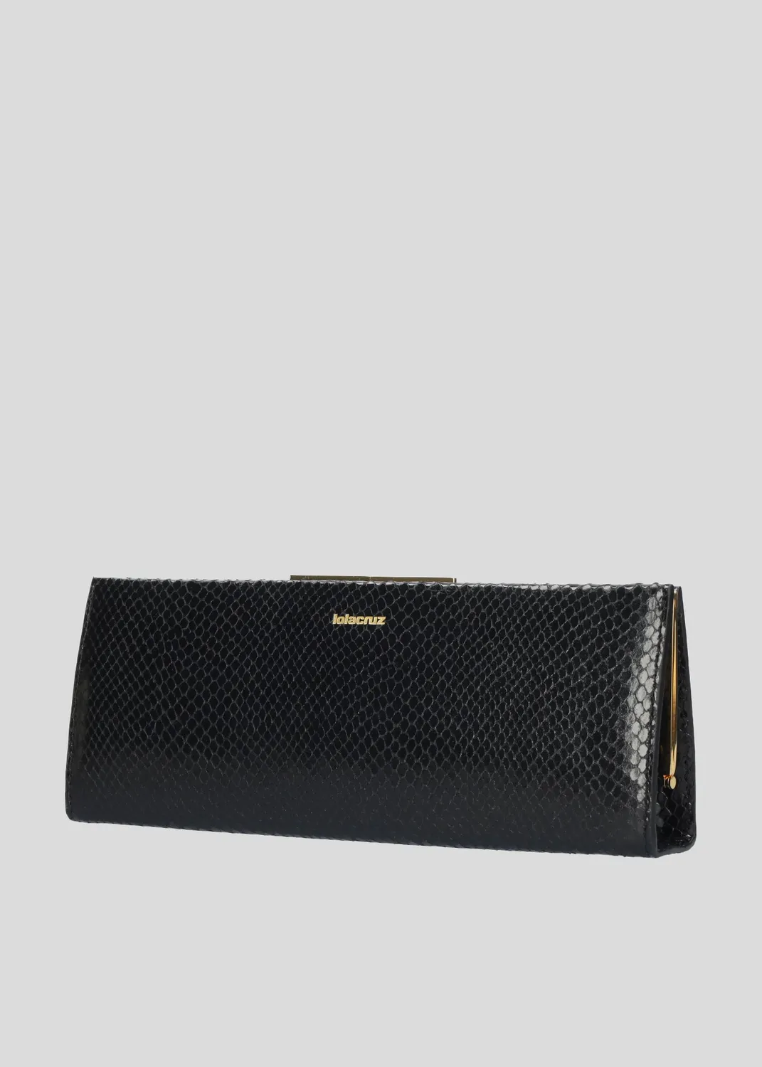 Lola Cruz Ecla pochette soirée noire