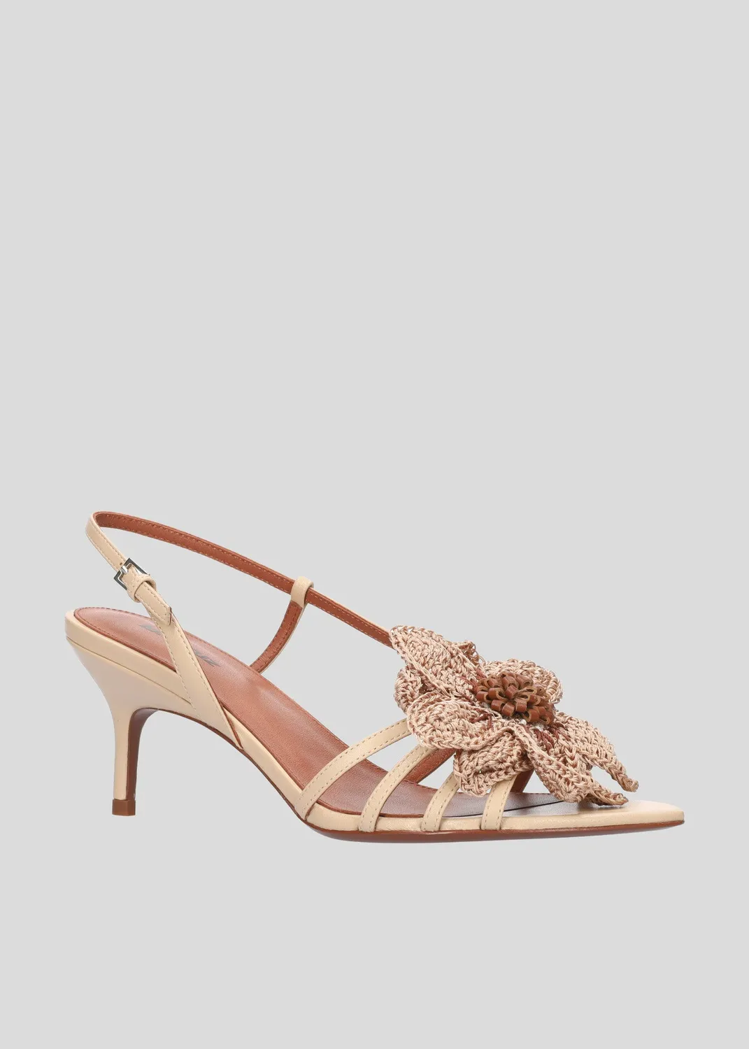 Lola Cruz Jazmin 65 sandales talons beige