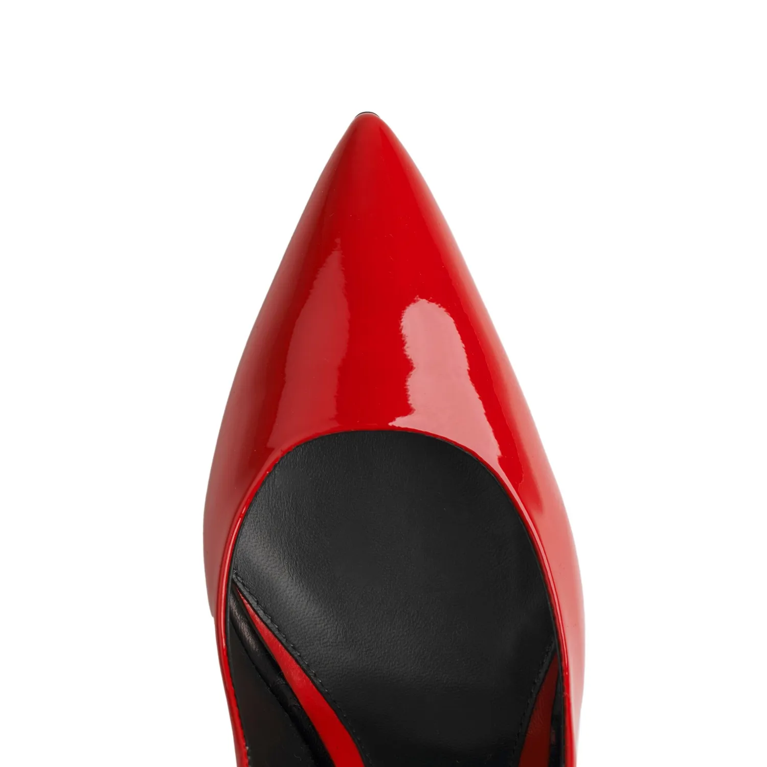 Maison Ernest Voltige 85 escarpins rouge cuir vernis