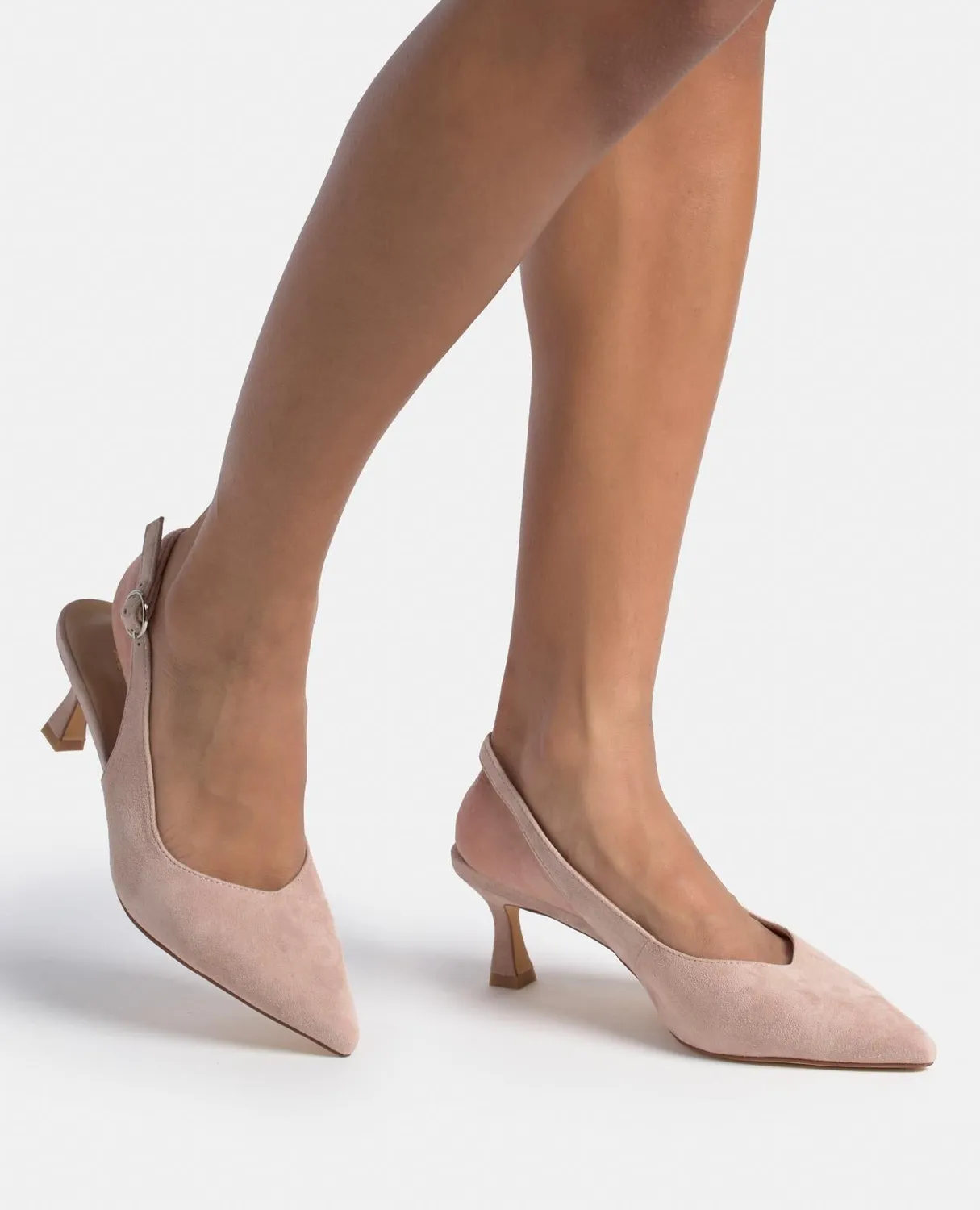Alma en Pena V250650 escarpins slingback rose poudré