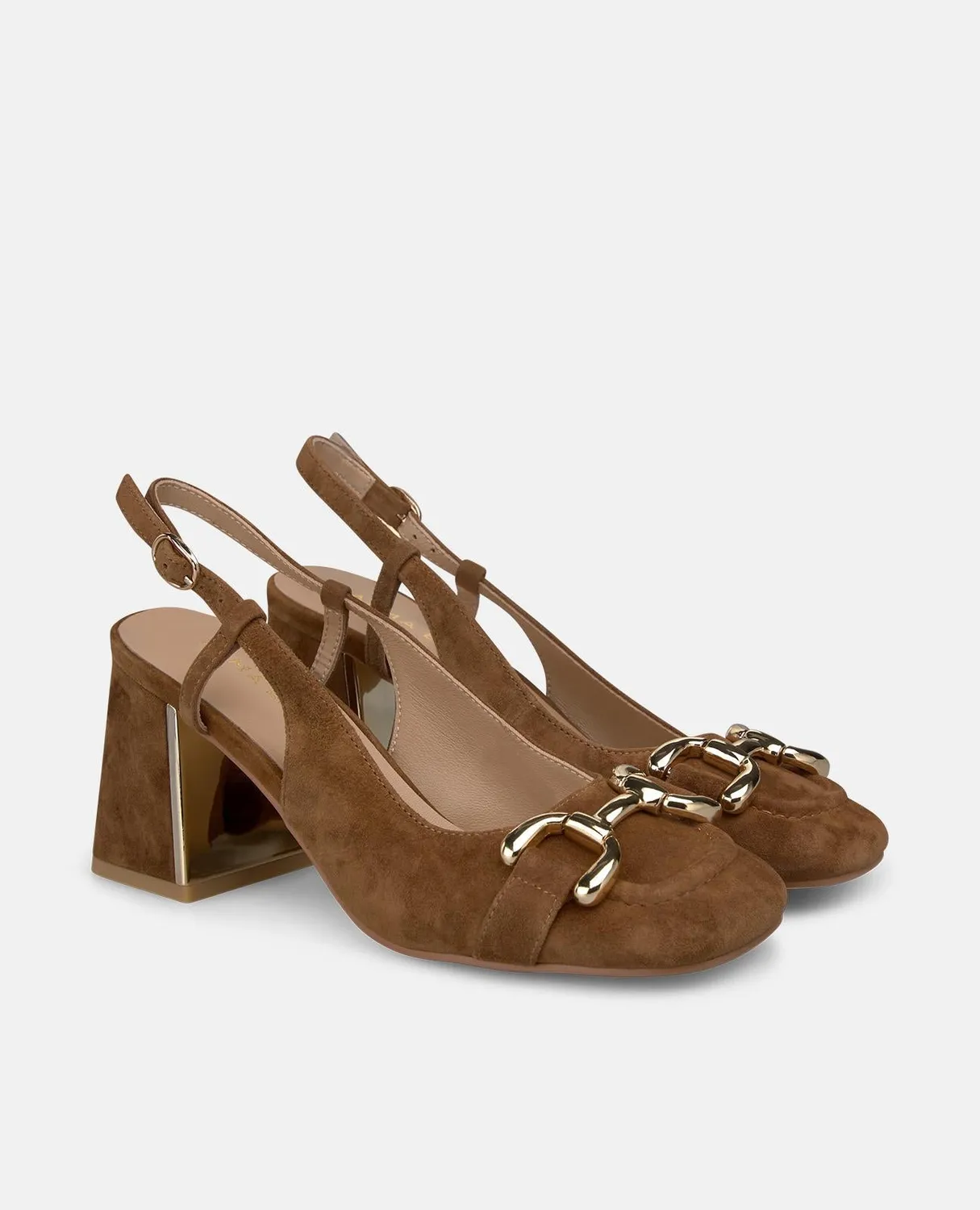 Alma en Pena V261500 escarpins slingback caramel 7 cm