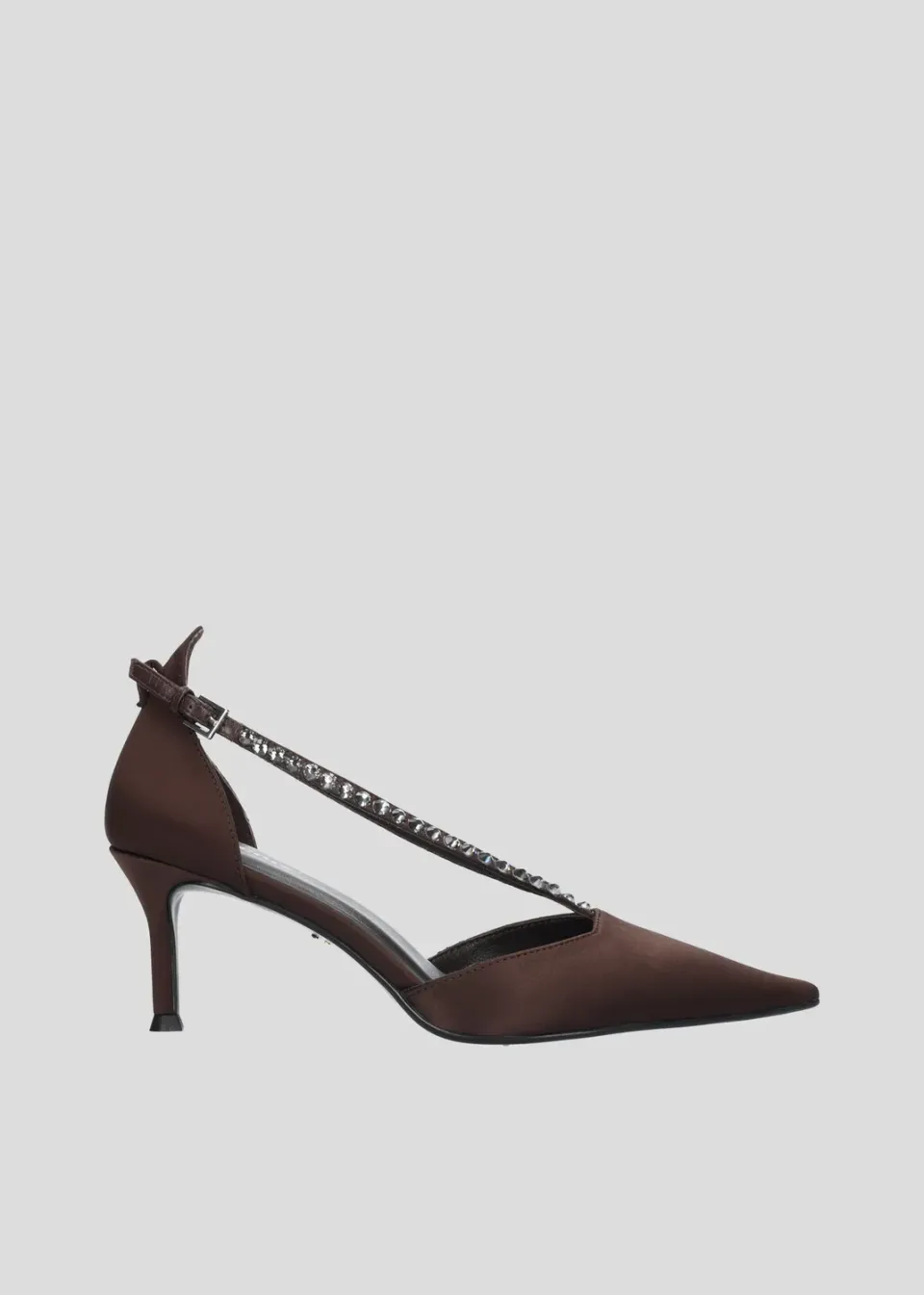Lola Cruz Mirabella 65 escarpins chocolat