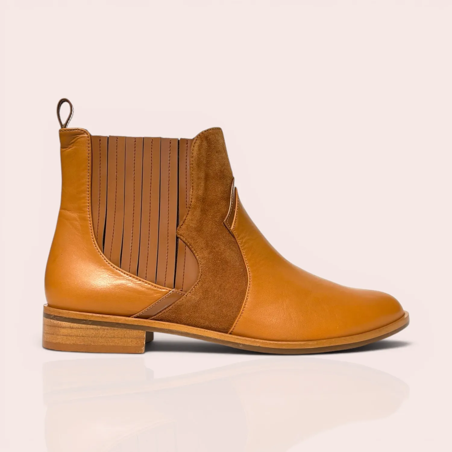 Karine Arabian Zegna boots chelsea cuir élastique 30 mm