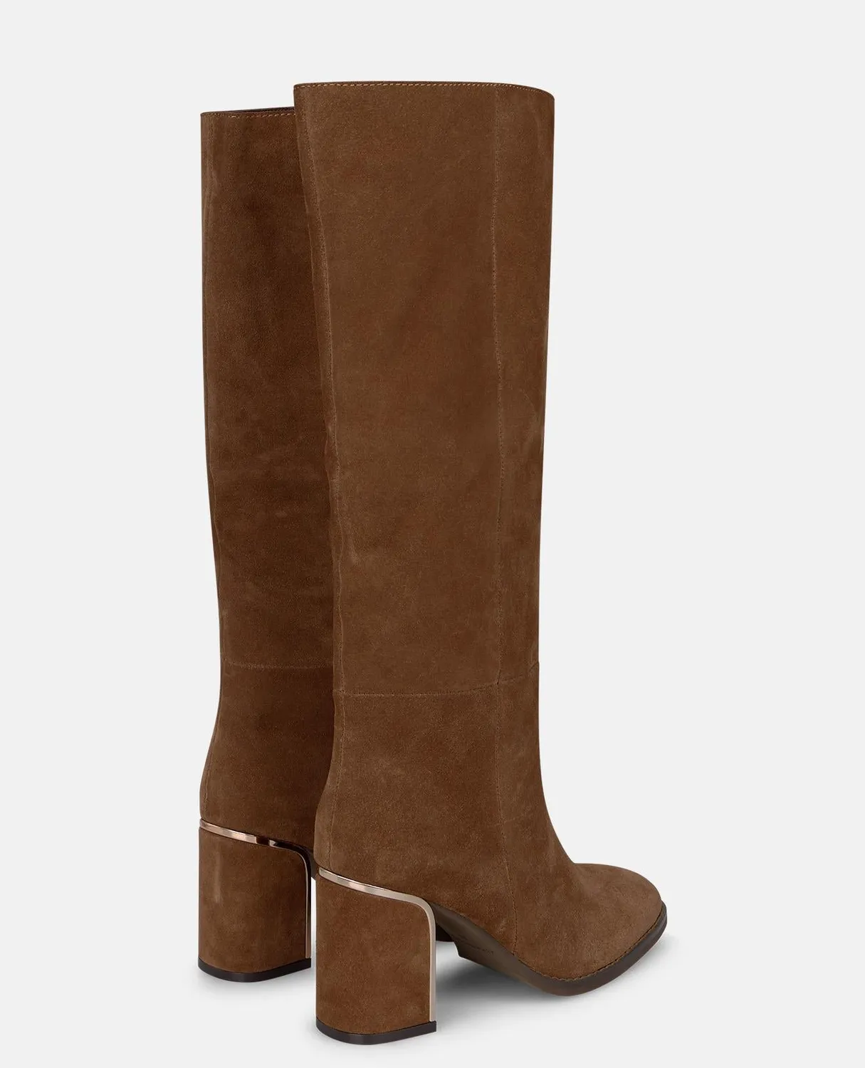 Alma en Pena I260500C botte cuir camel talon 8 cm