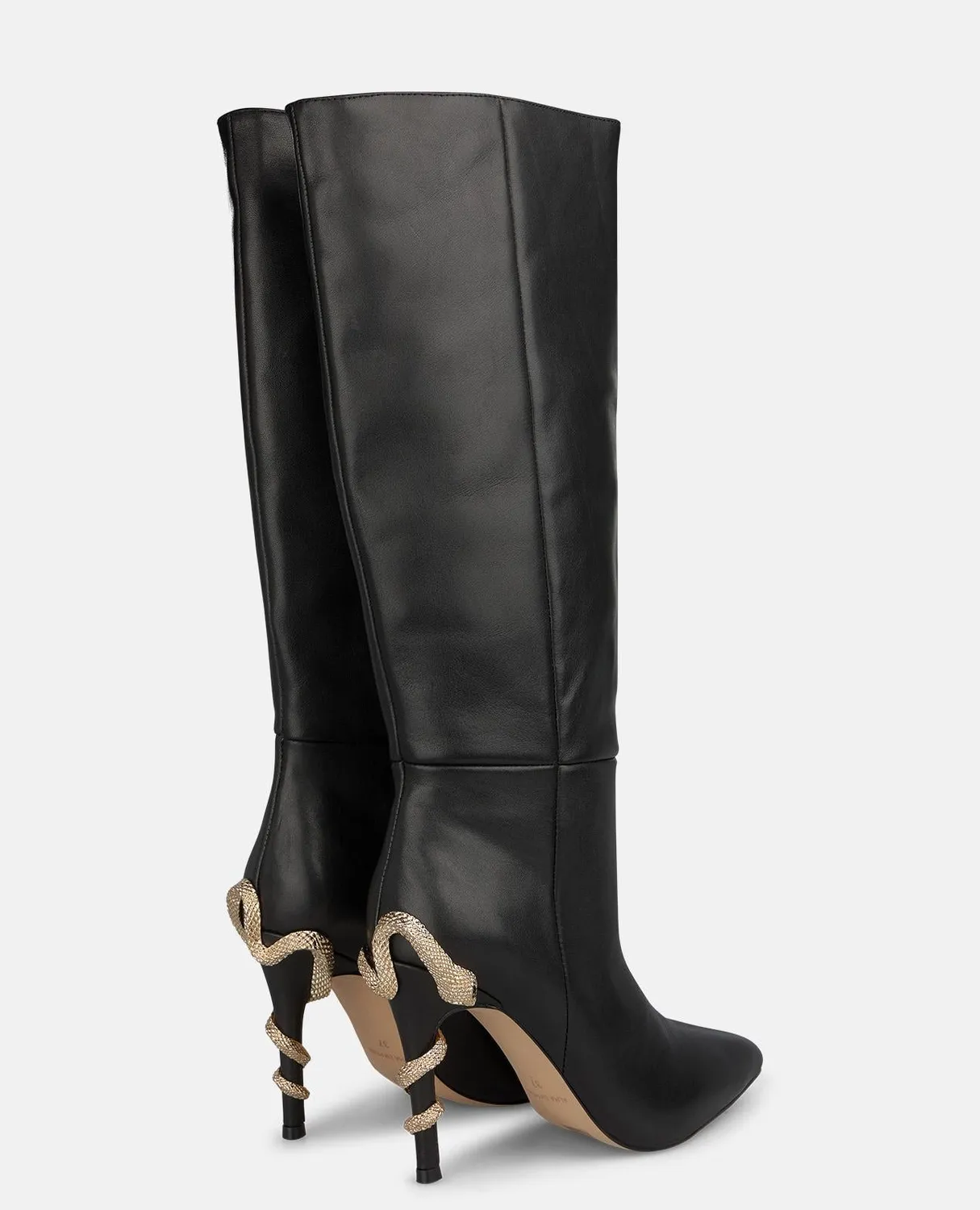 Alma en Pena I260410C bottes noir napa talon 10 cm