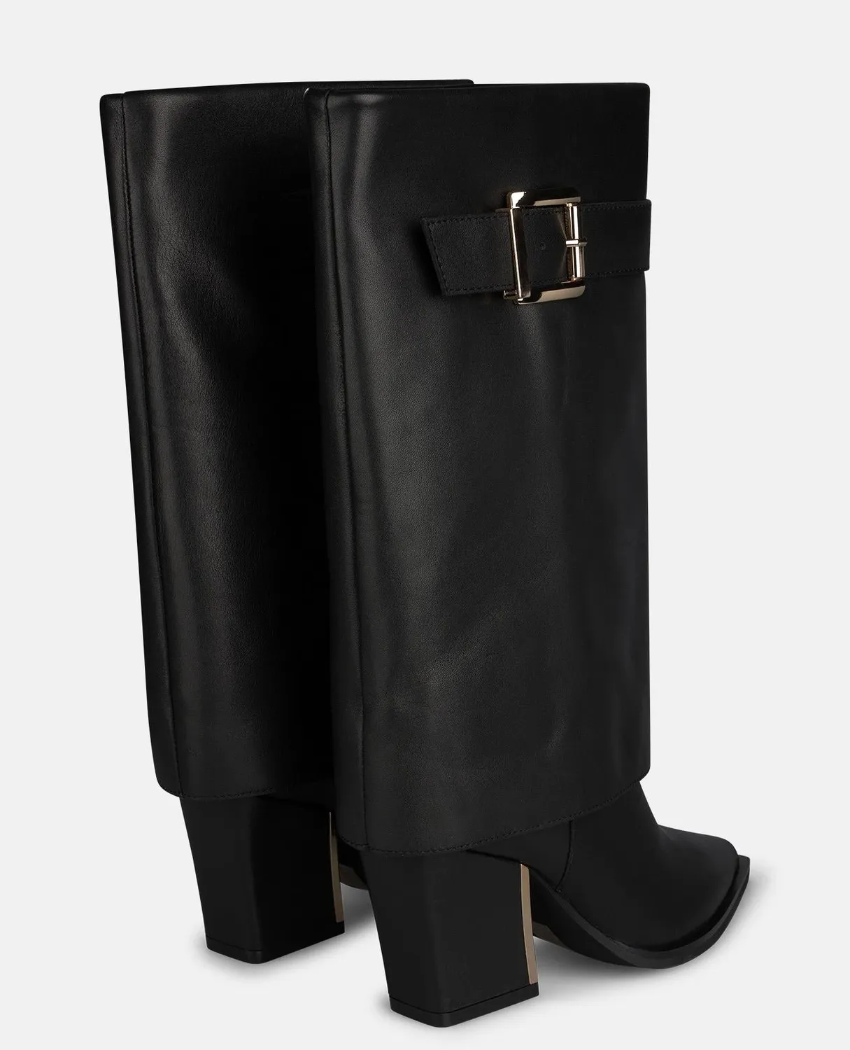 Alma en Pena I260762 bottes cuir boucle noires