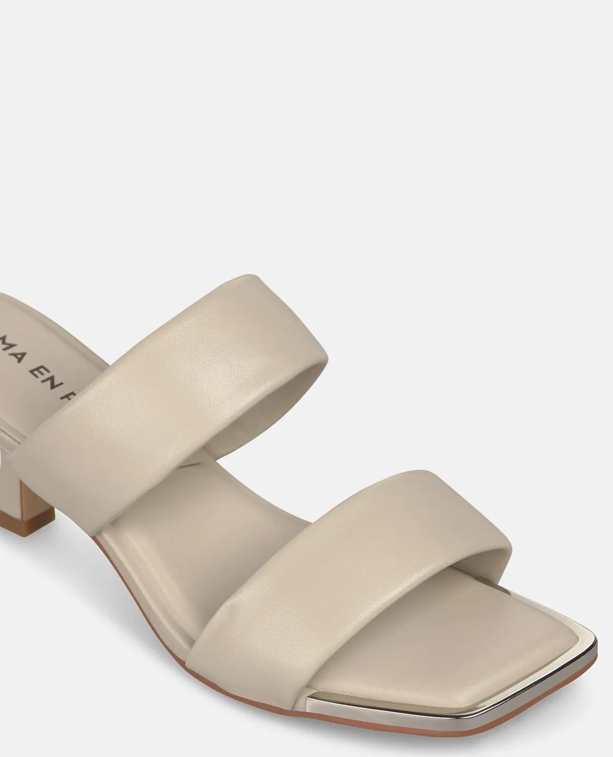 Alma en Pena V263282 sandales napa blanc talon 6,5 cm