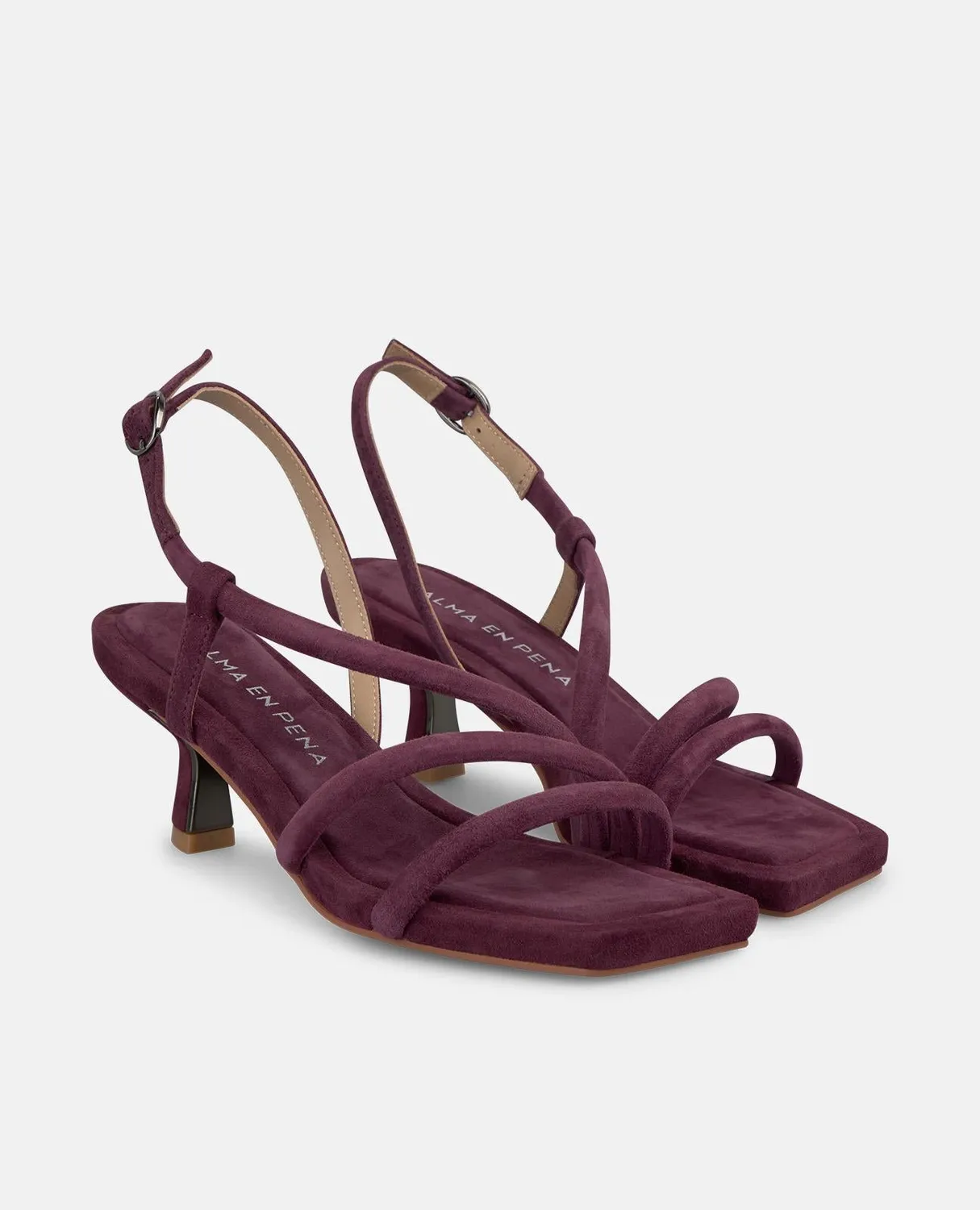 Alma en Pena I250091 sandales bordeaux talon 5,5 cm