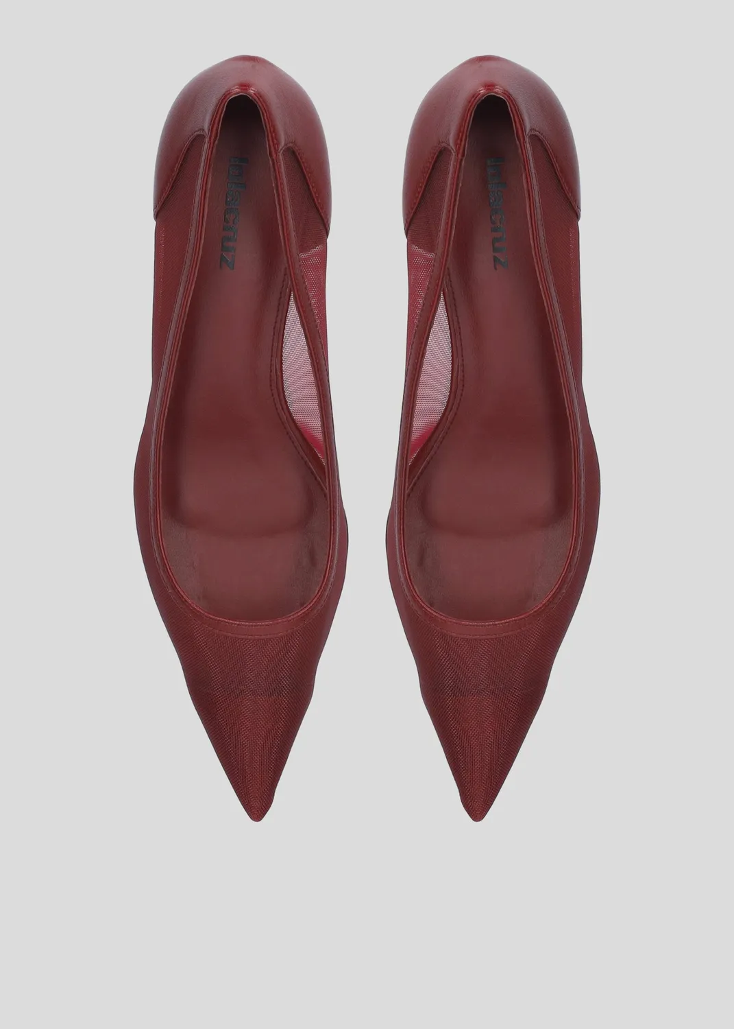 Lola Cruz Léa 55 escarpin bordeaux