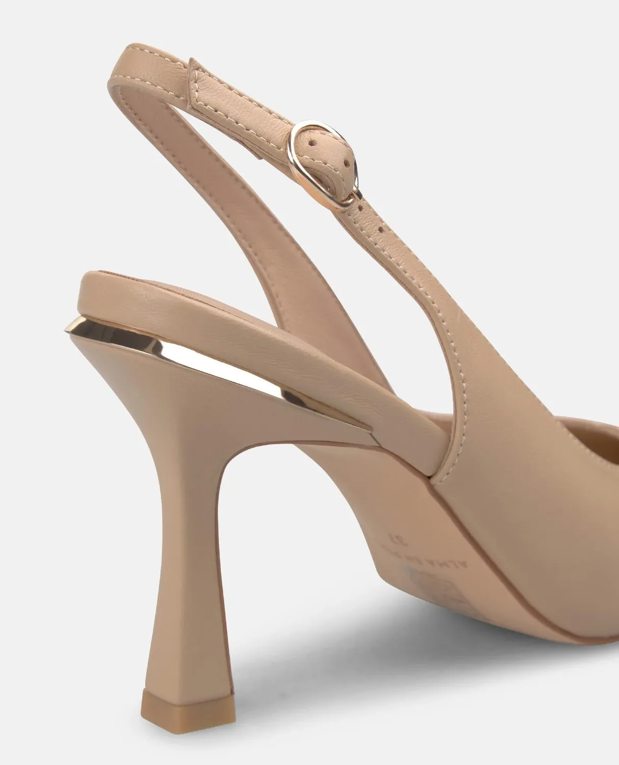 Alma en Pena V261800 escarpins cuir sable talon 9cm