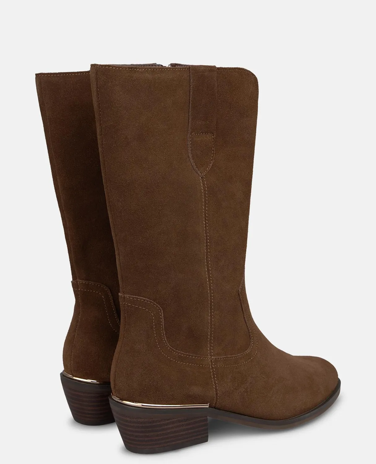 Alma en Pena I2652750C bottes camel daim zip