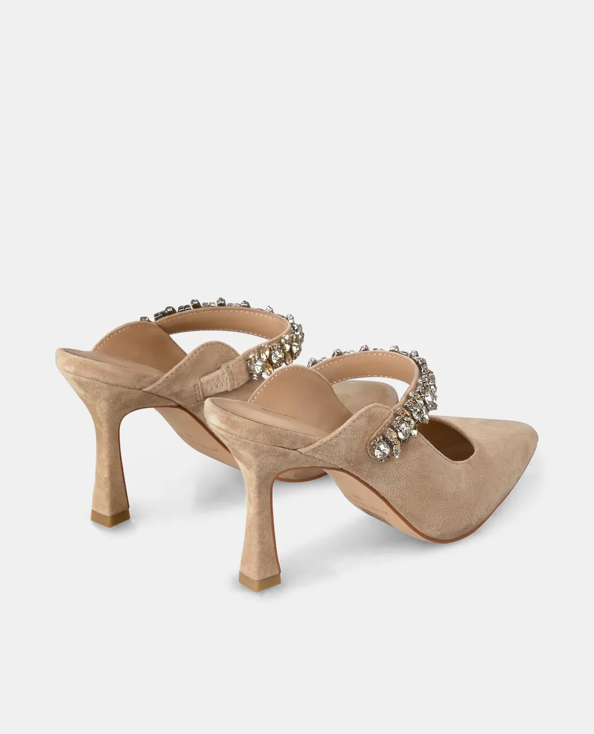 Alma en Pena V250603 mules sable talon 9 cm