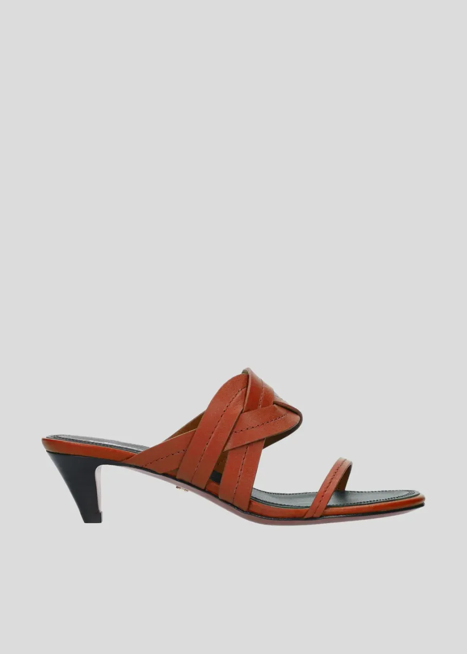 Lola Cruz Patrizia 45 mules terracotta