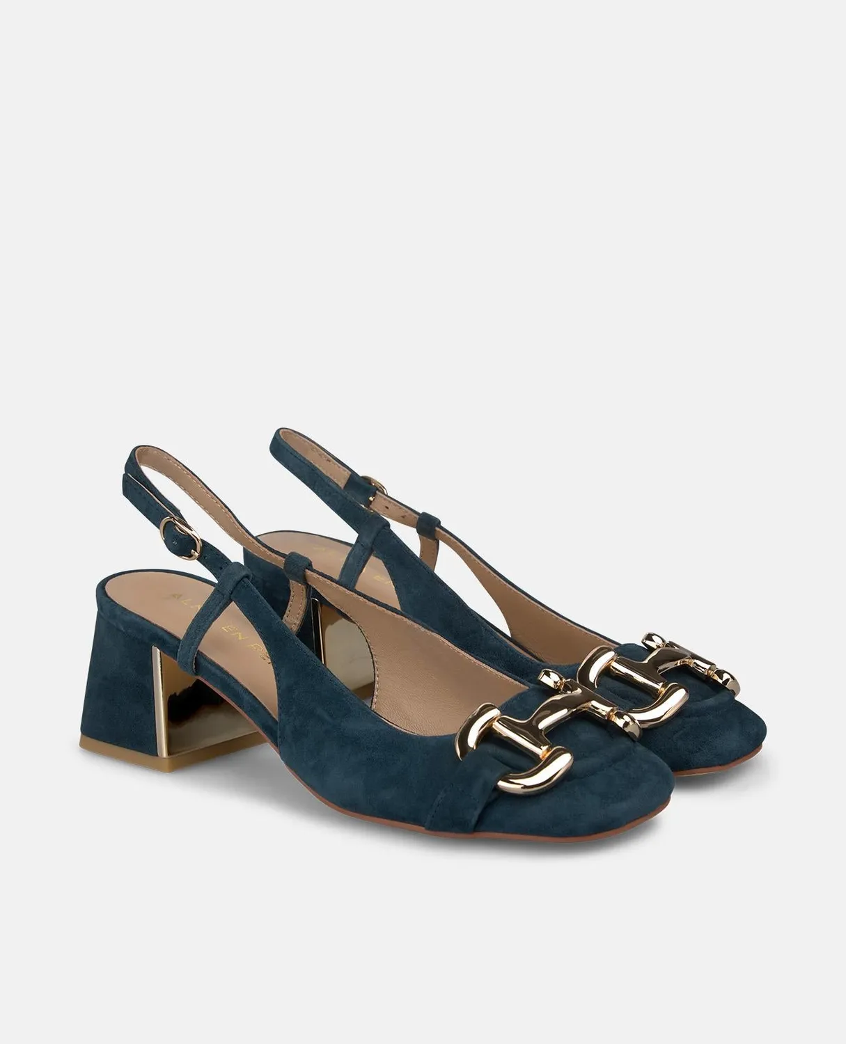 Alma en Pena V261700 escarpins bleus bride talon 5,5 cm
