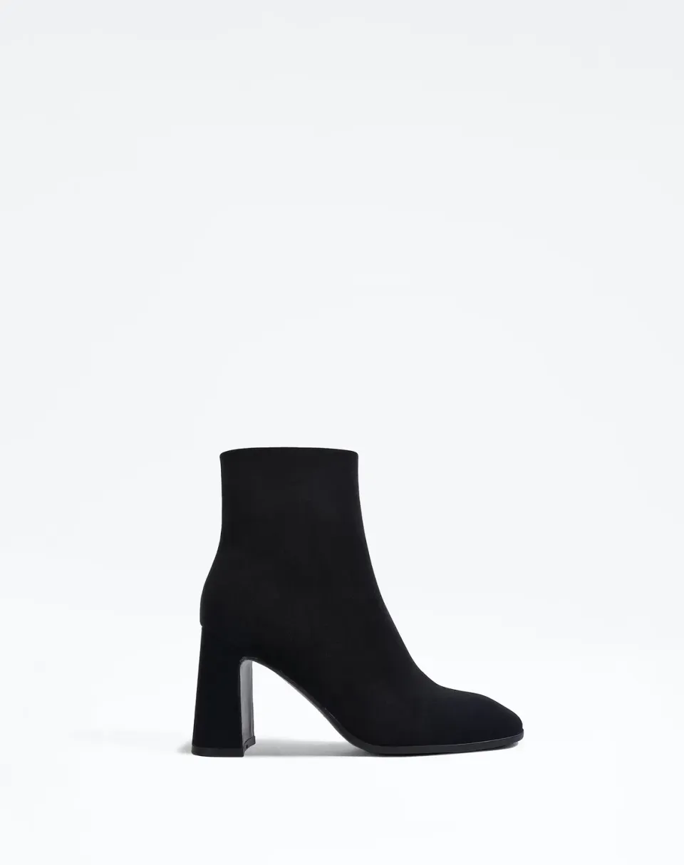 Mi/Mai Kruger High Black Mat bottines cuir mat