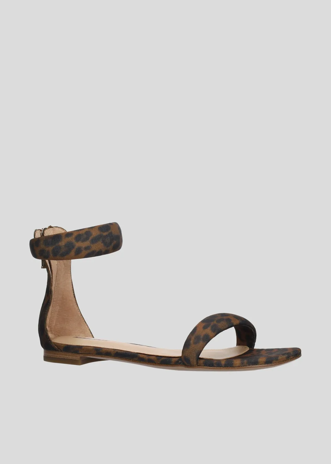 Lola Cruz Amy Flats sandales plates léopard