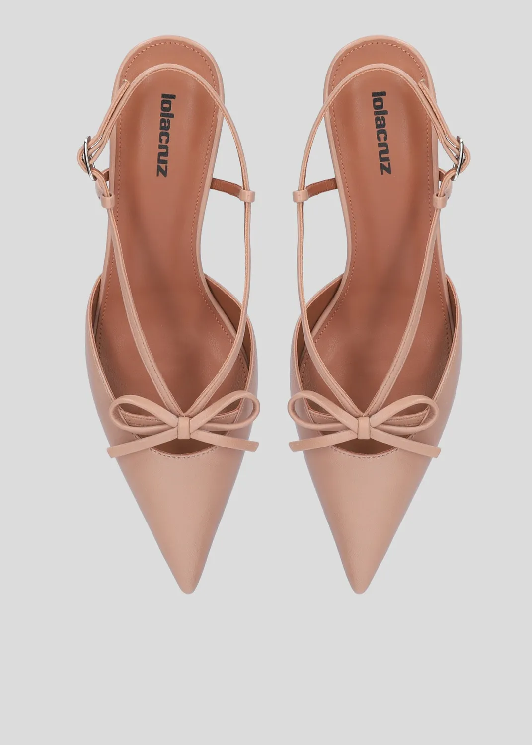 Lola Cruz Audrey Pump 55 escarpins nude talon 5,5 cm