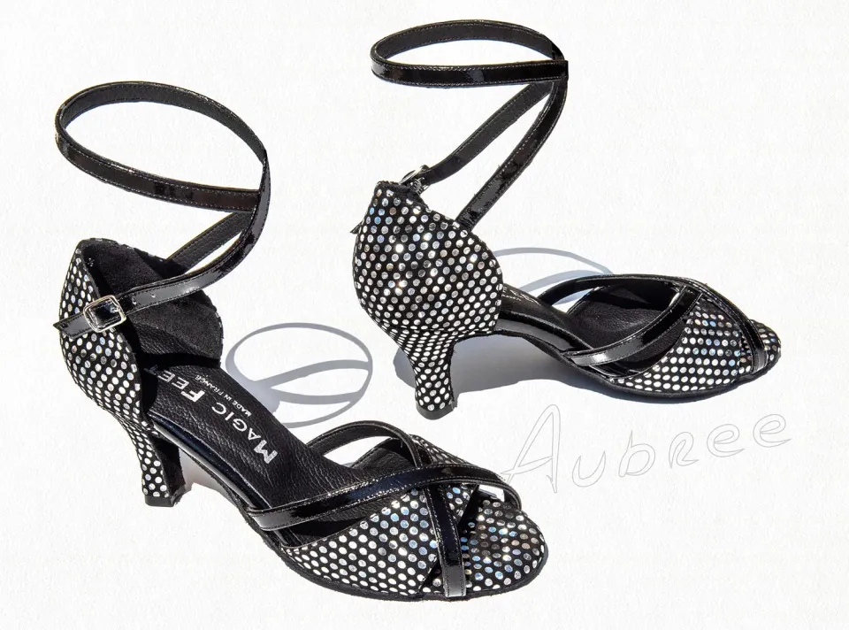 Magic Feet Aubree escarpins danse latine cuir