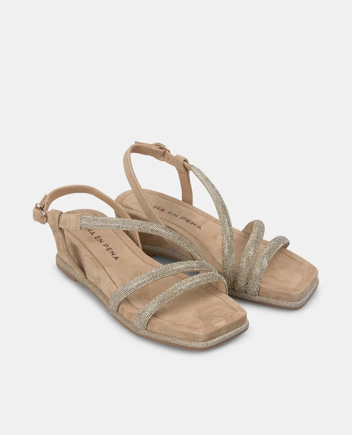 Alma en Pena V251751 sandales strass talon 5 cm