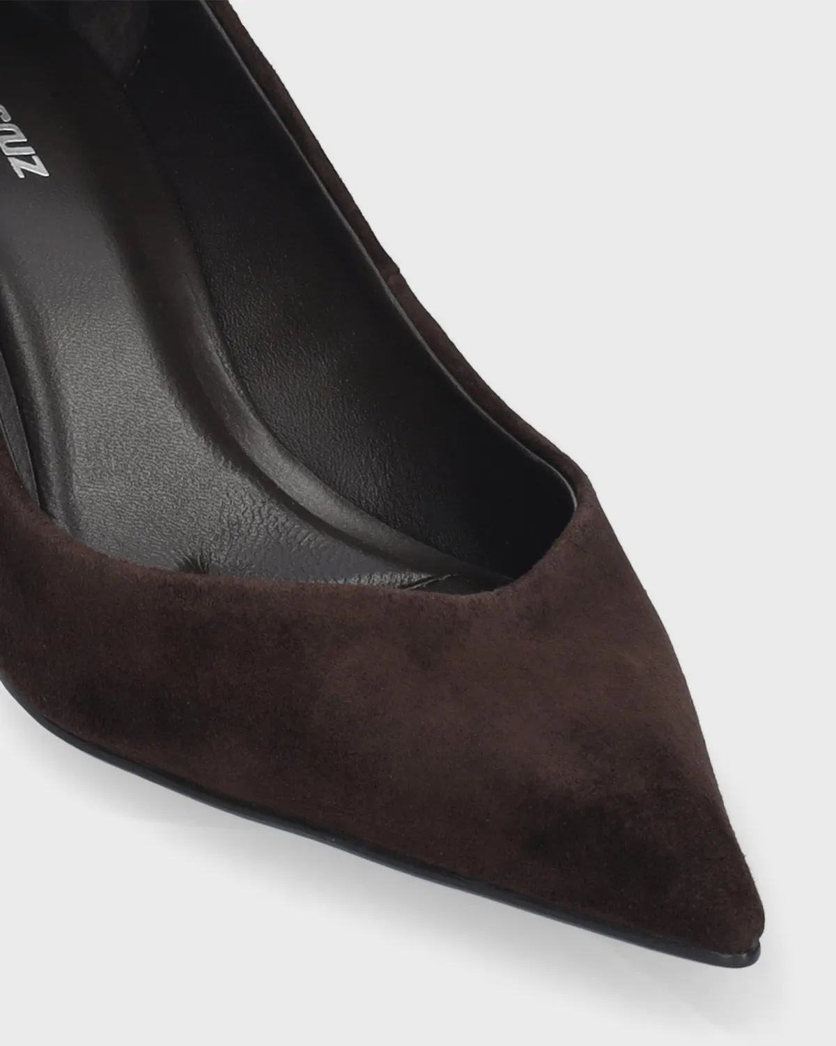 Lola Cruz Eugenia 50 escarpins chocolat talon 5 cm
