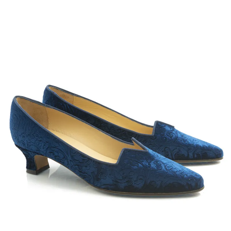 Bégum Paris Marquise escarpins velours violet