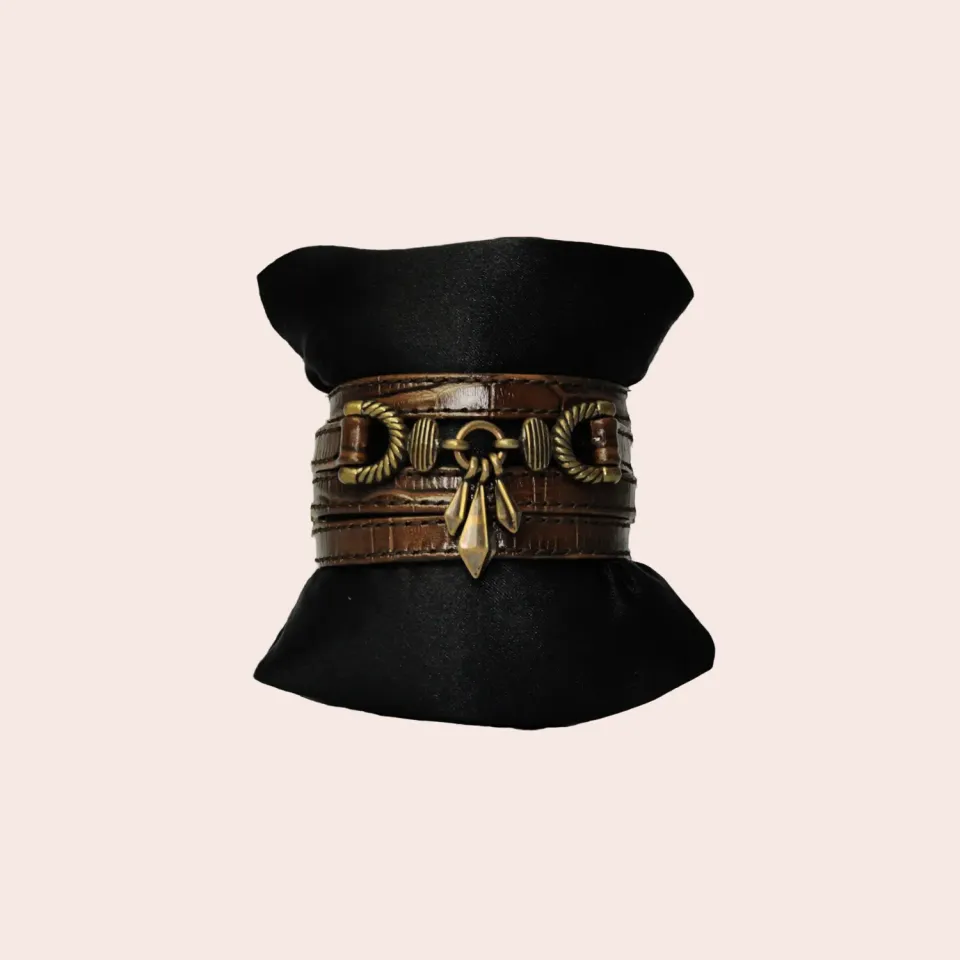 Karine Arabian Ibiza bracelet cuir taille unique