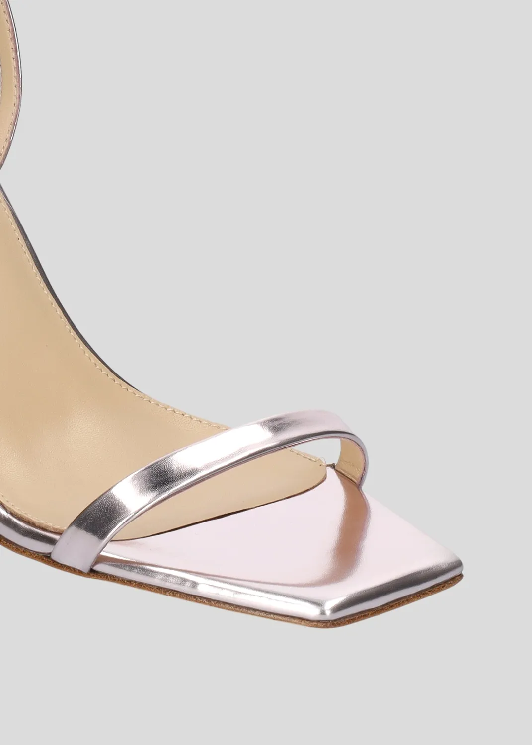 Lola Cruz Cecile Sandal 95 sandales rose talon 9,5 cm