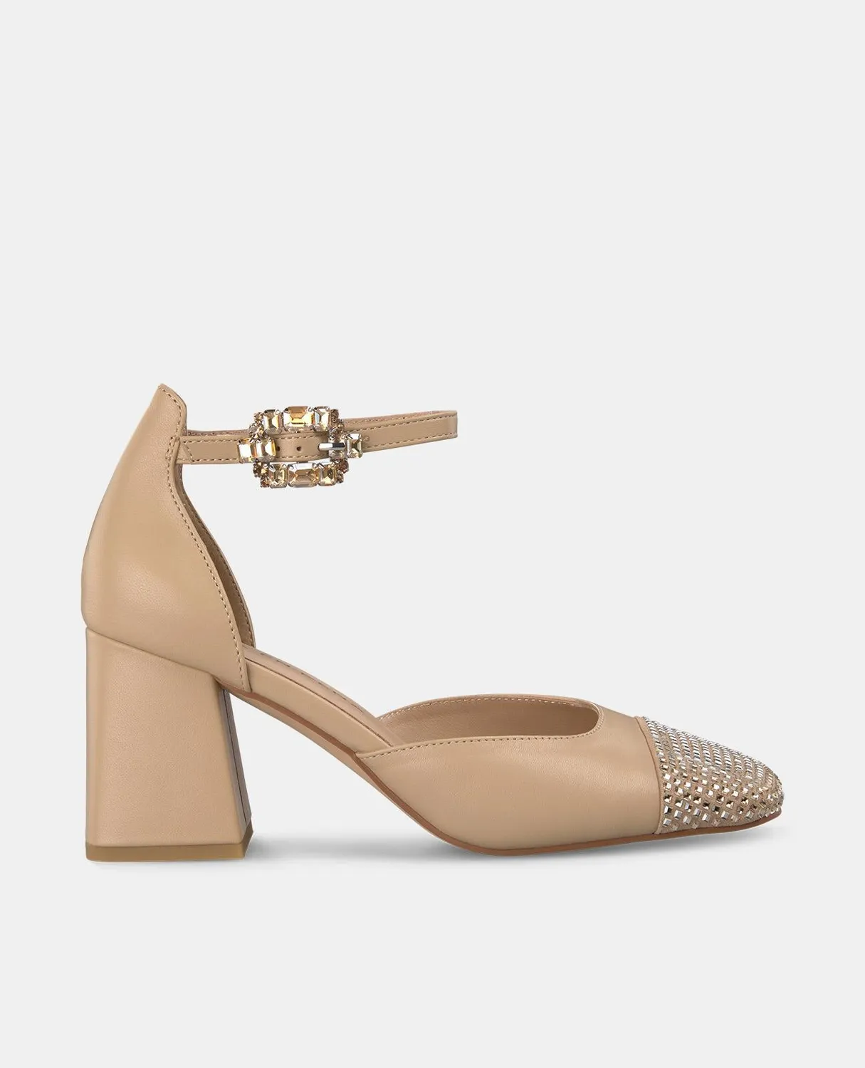 Alma en Pena V250555 escarpin cuir sable talon 7,5 cm