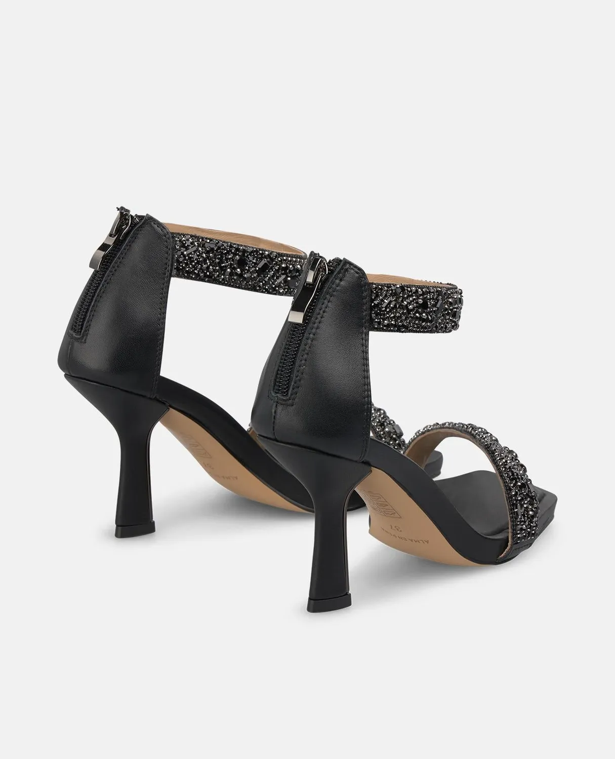 Alma en Pena V264010 sandale talon fin noir 9 cm