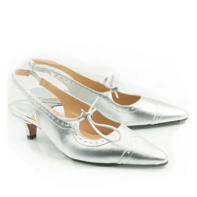 Bégum Paris Saphir babies cuir argent