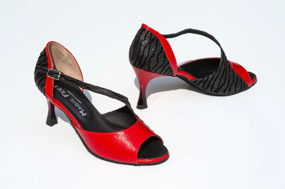 Magic Feet Grace escarpins salsa latine cuir