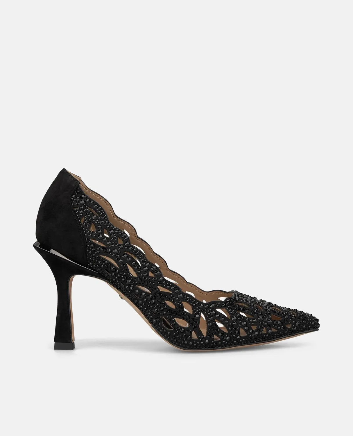 Alma en Pena I260245 escarpins noir ajouré talon 8 cm