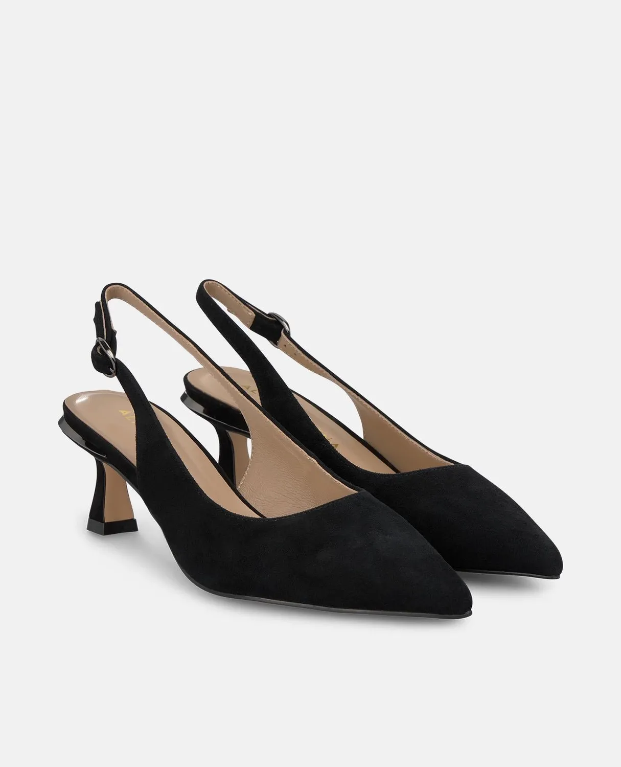 Alma en Pena I250511 escarpins noir cuir talon 6,2 cm