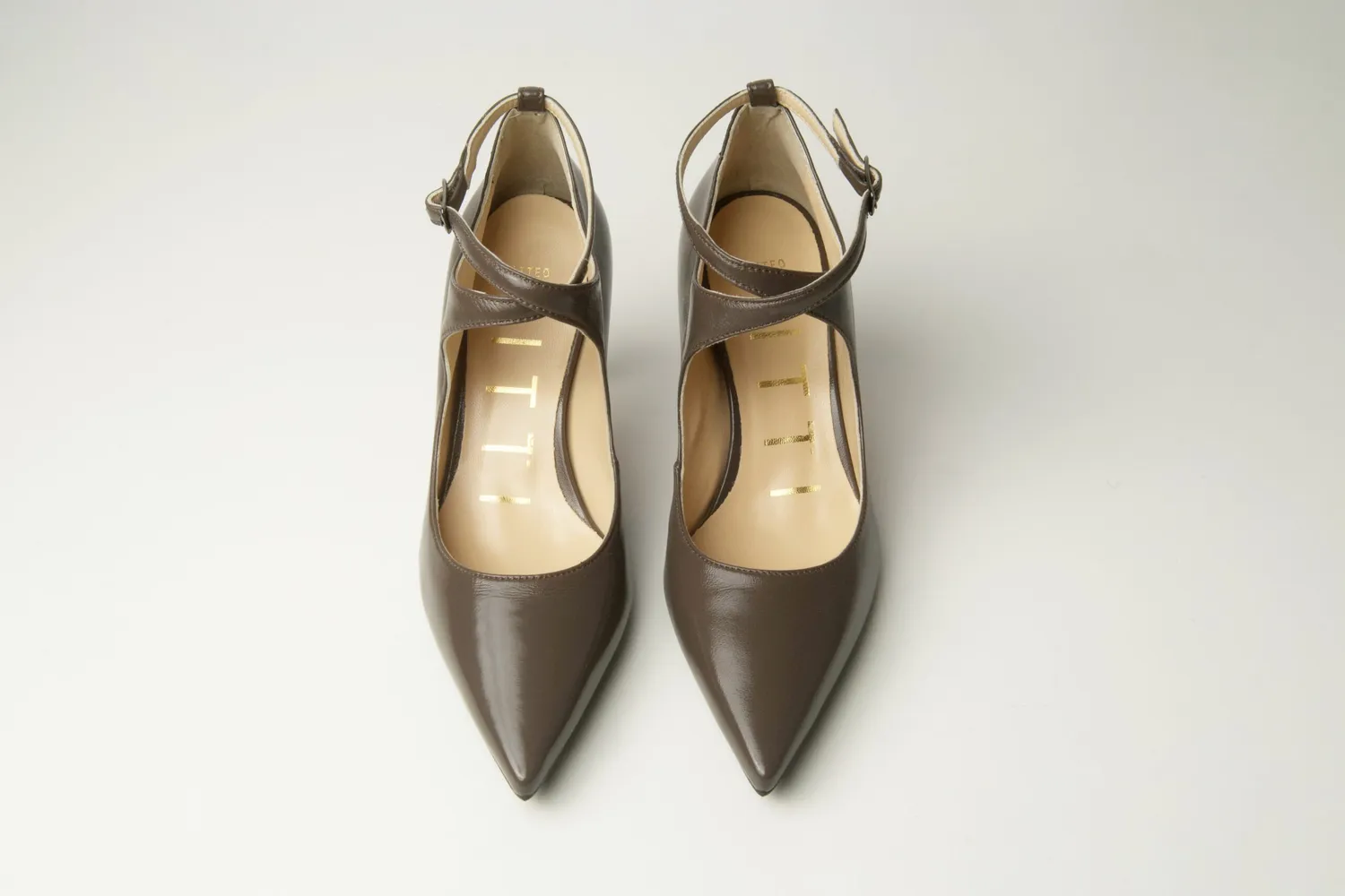 Matteo Pitti escarpin fango bride cheville nappa