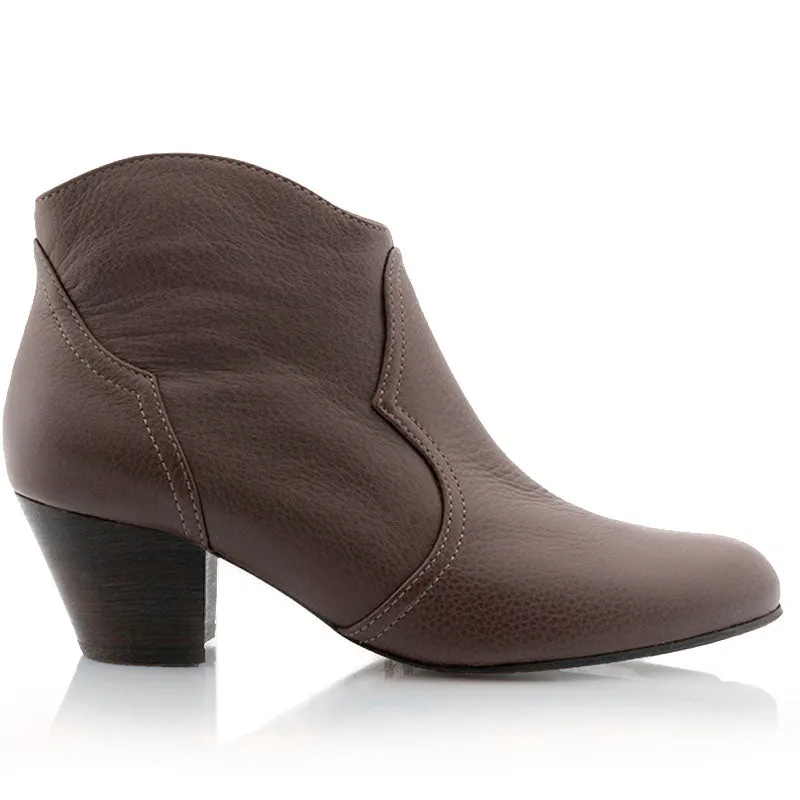 Bégum Paris Johnny bottine café western talon 5 cm