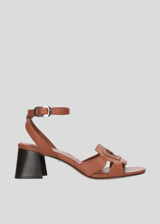 Lola Cruz Ciuirine 55 sandale terracotta talon 5,5 cm