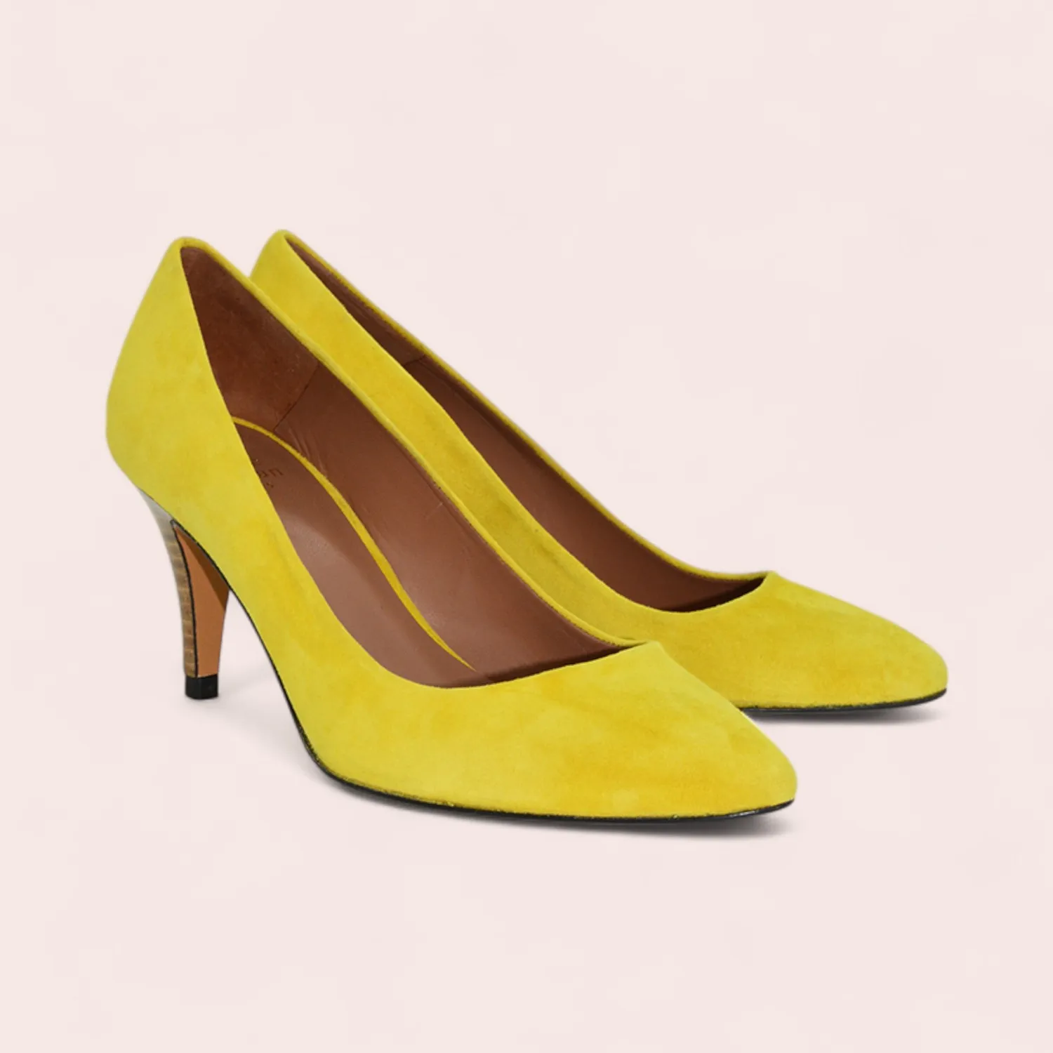 Karine Arabian Yeva escarpin velours talon 65mm