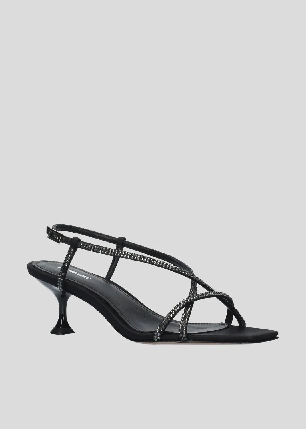 Lola Cruz Liberty 55 sandales à talon noir